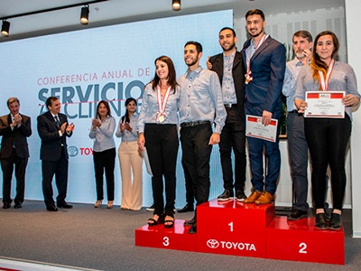 Toyota Argentina reconoció al mejor personal
